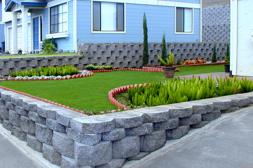 residential garden wall